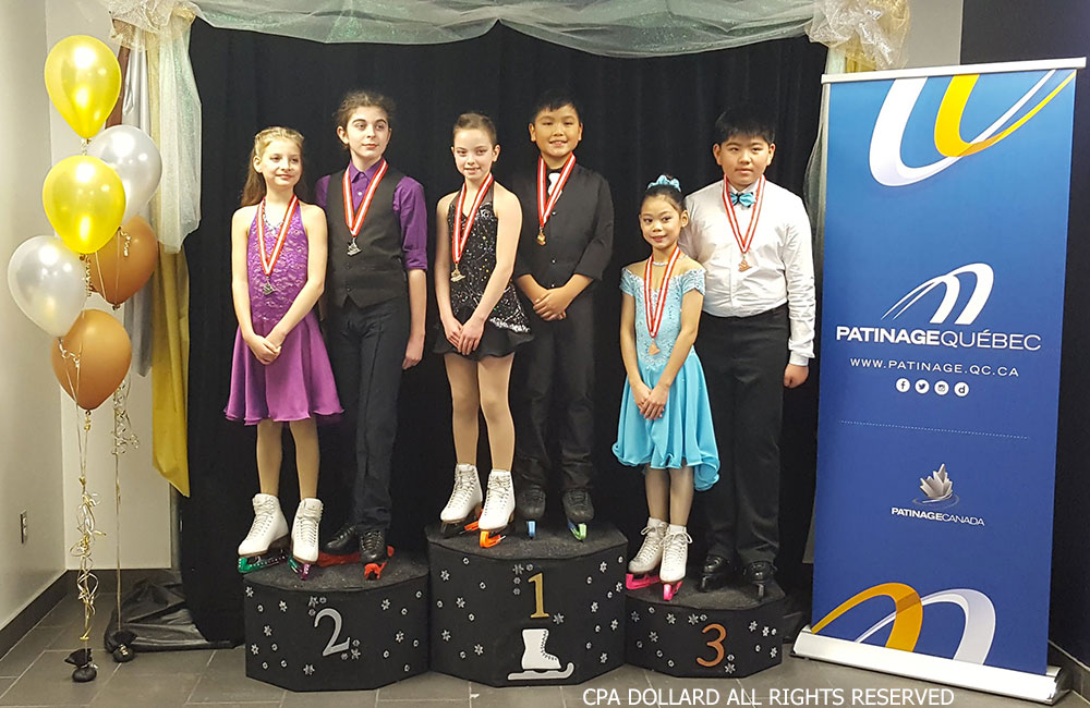 Section B Quebec Pre-Juvenile Dance Champions